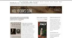 Desktop Screenshot of holybooks.com